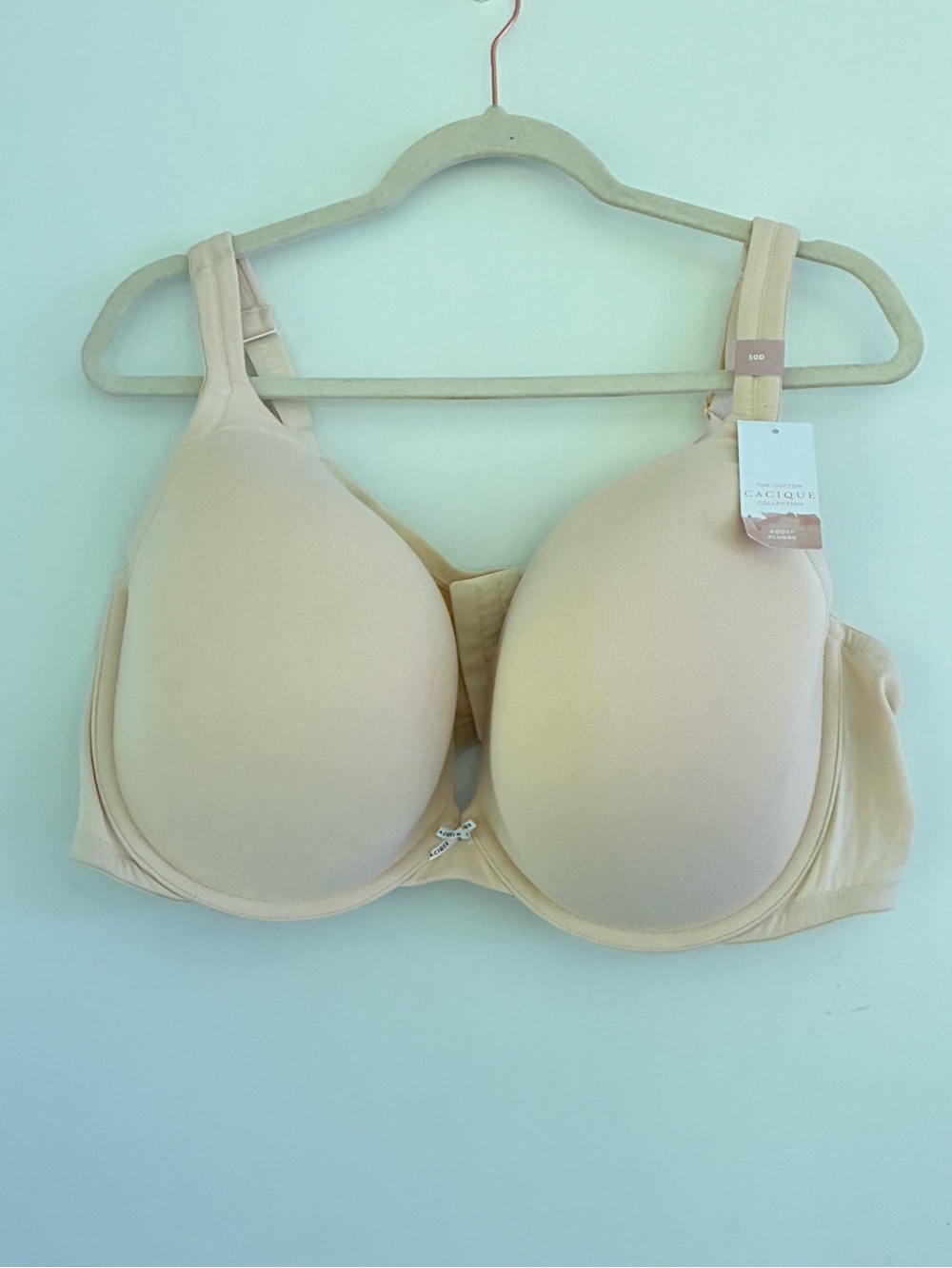 Cacique Smooth Full-Coverage T-Shirt Bra - Nude 50D